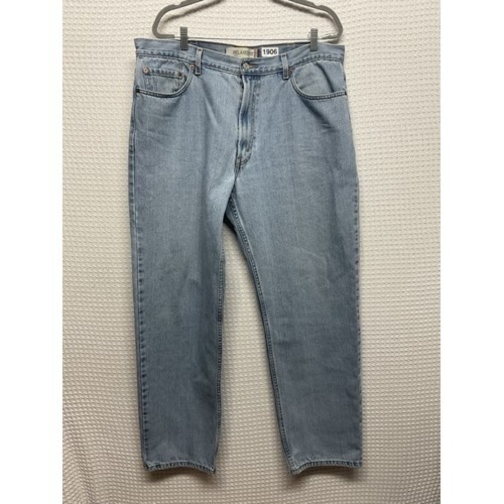 Levi's 505 Regular Fit Blue Light Wash Mid Rise Denim Jeans Men 40x30 India